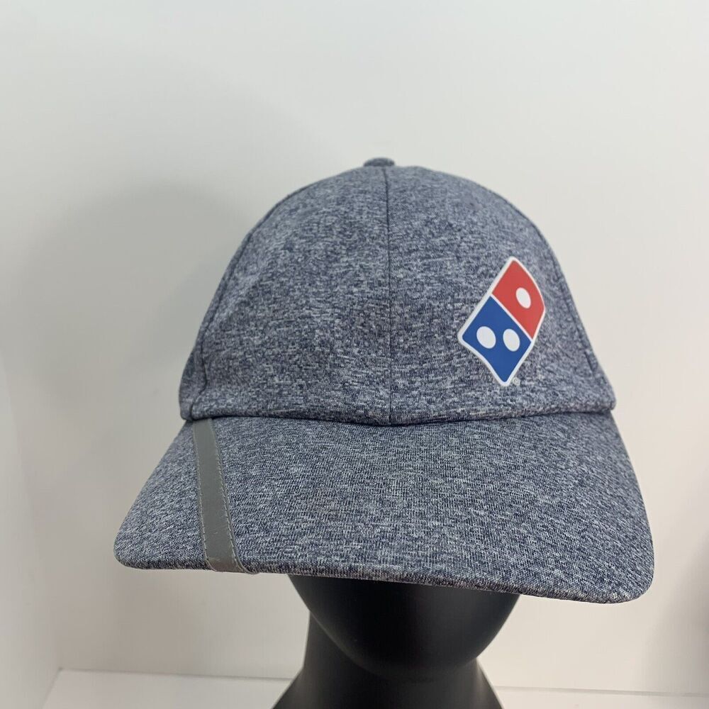 Domino's Pizza Gear Adjustable Cap Uniform Employee Logo Hat Reflective